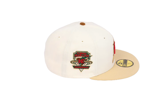 New Era 59Fifty Florida Marlins 10th Anniversary "Eggnog Pack" Fitted Hat