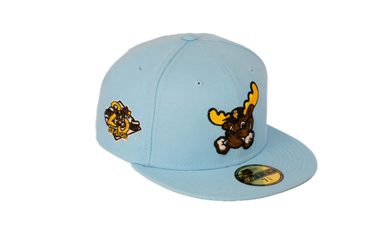 New Era 59Fifty Wilmington Blue Rocks 25th Season Fitted Hat - Blue