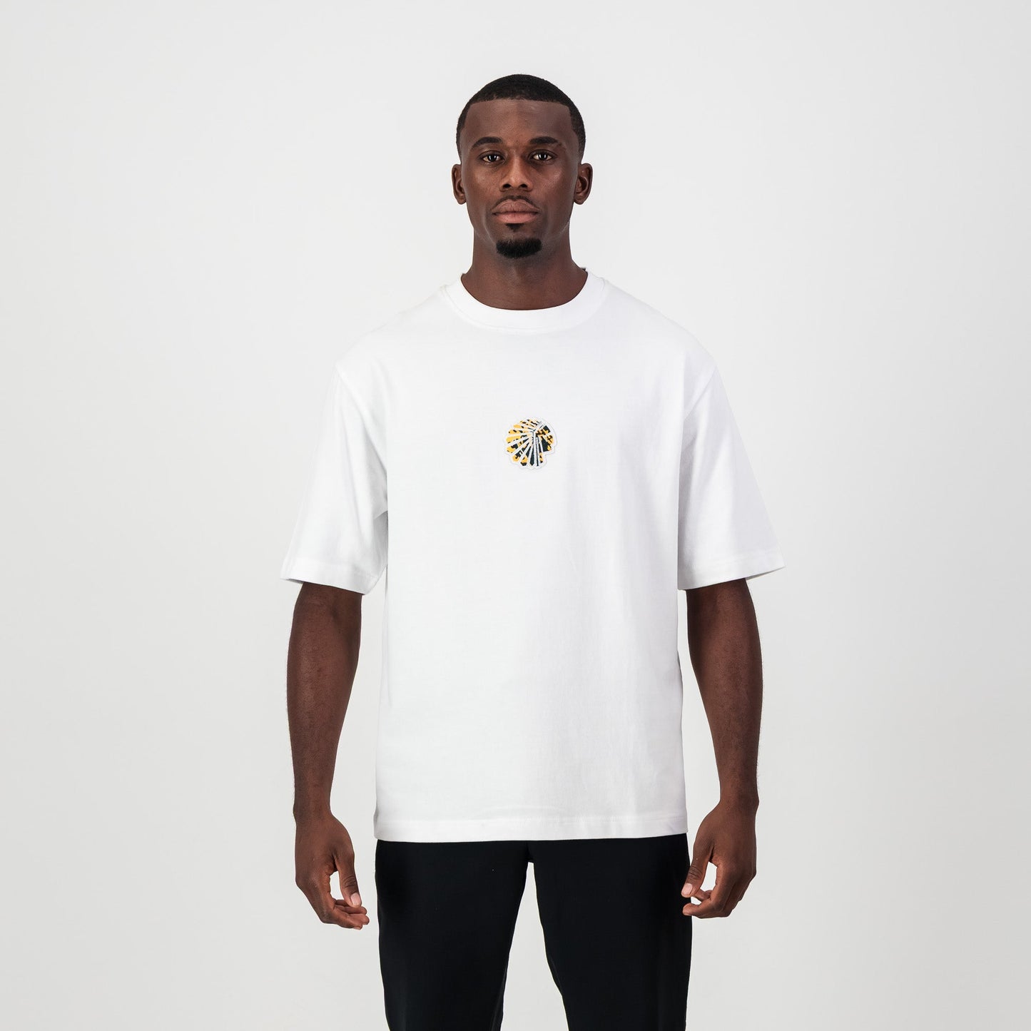 Kaizer Chiefs Pop Art Badge Boxy Tee- White