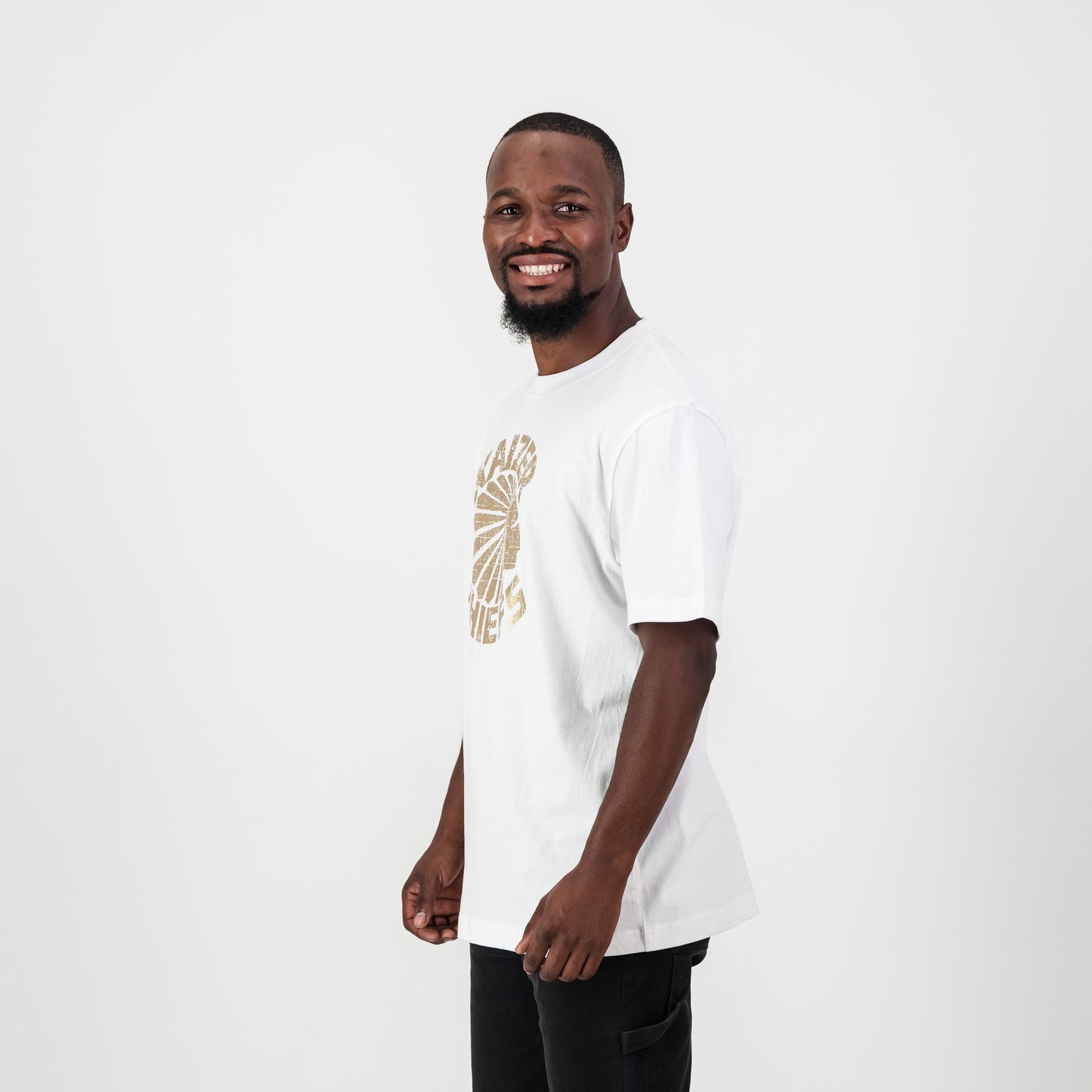 Kaizer Chiefs Vintage Regular Crew Tee-White