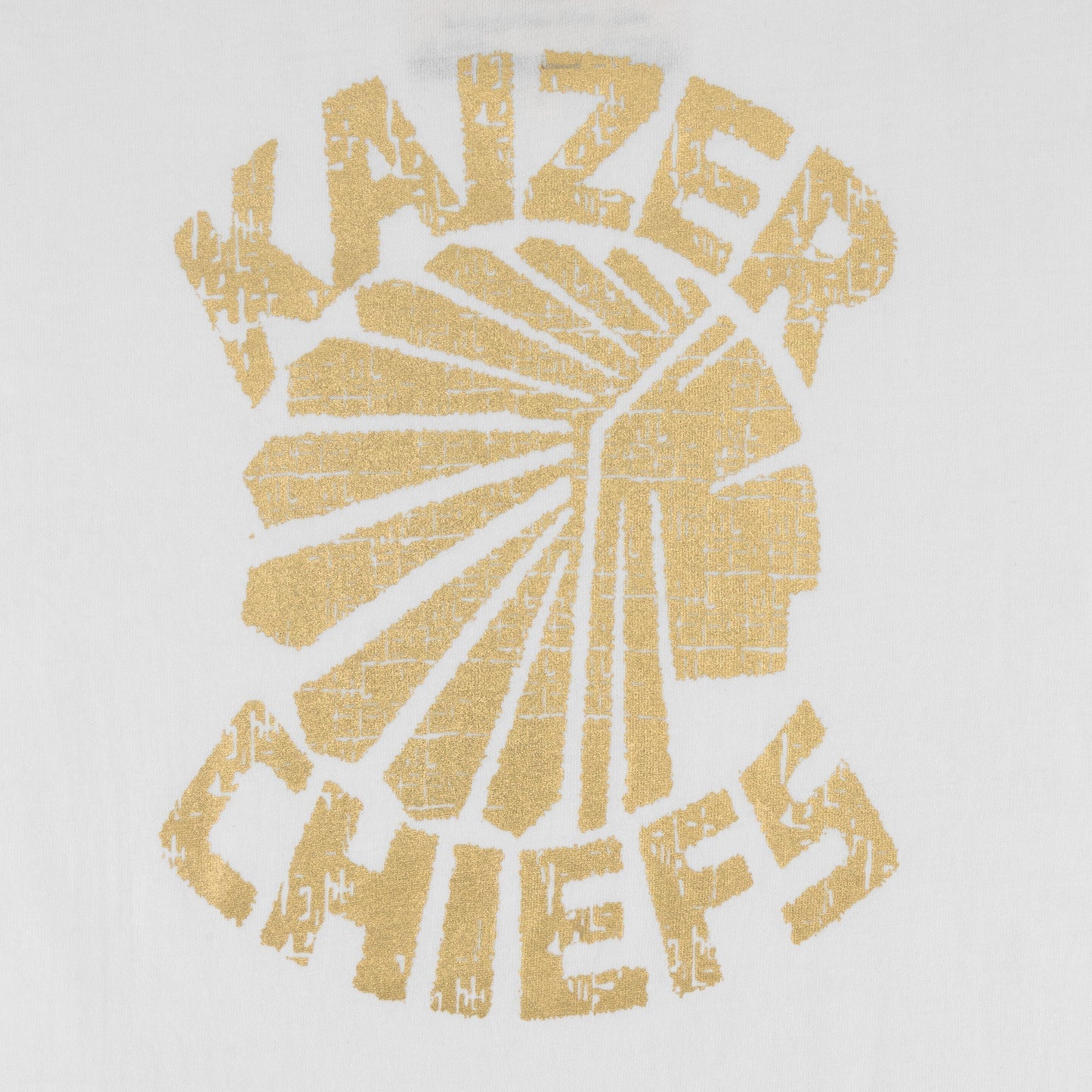 Kaizer Chiefs Vintage Regular Crew Tee-White