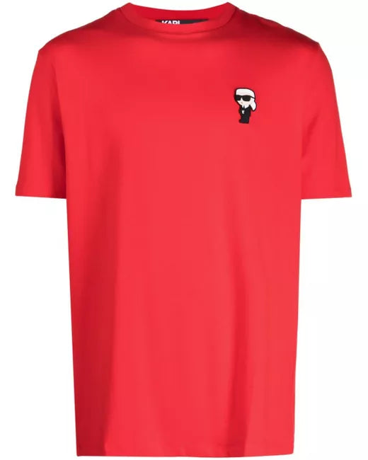 Karl Lagerfeld Logo polo cotton shirt