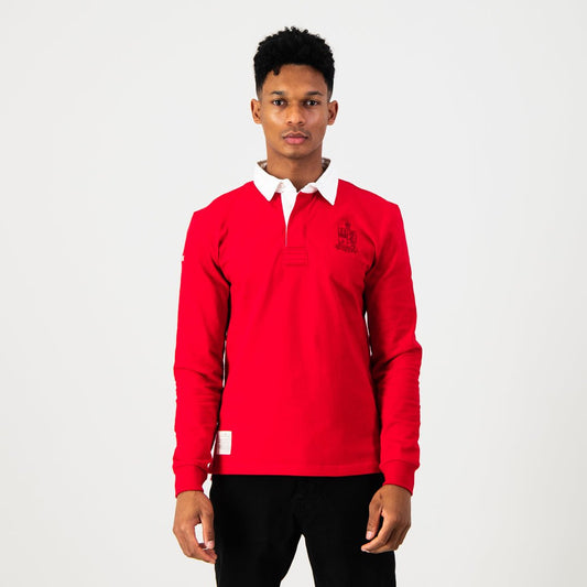 Schools KES LS Rugby Jersey-True Red