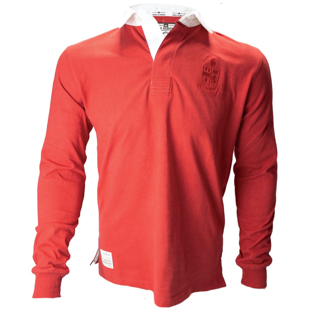 Schools KES LS Rugby Jersey-True Red