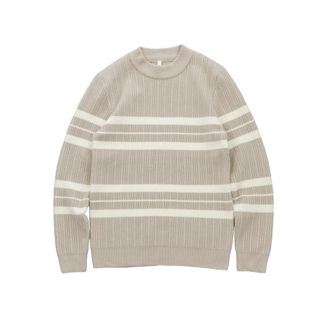 Men's knit stripe sweaters