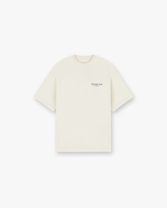 Team 247 Oversized T-Shirt - Cream