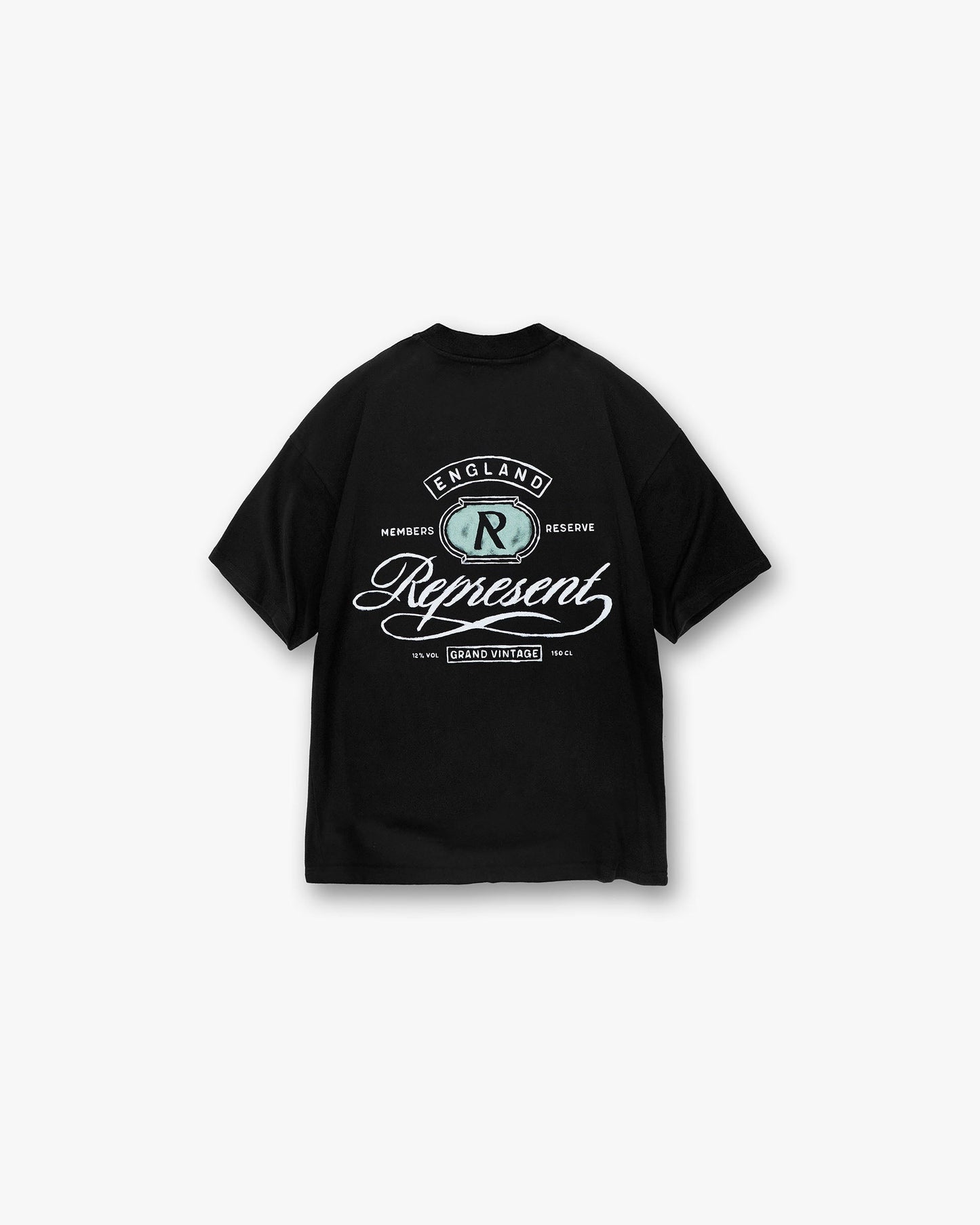 Grand Vintage Hand Drawn T-Shirt - Jet Black
