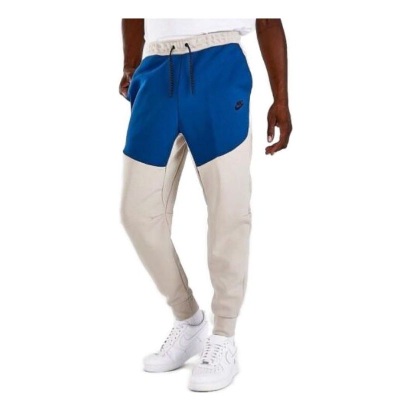 Nike Sportswear Tech Fleece Sweatpants 'Cream Court Blue' CU4495-236