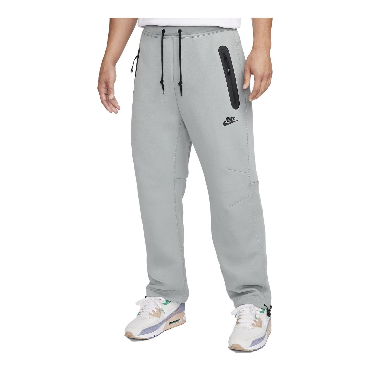 Nike Sportswear Tech Fleece Open-Hem Tracksuit Bottoms 'Grey' FB8013-330