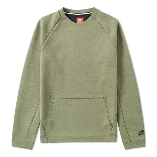 Nike Tech Fleece Plain Crew 'Palm Green Heather' 805140-387