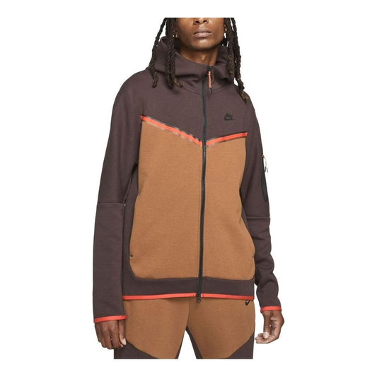 Nike Sportswear Tech Fleece Full-Zip Hoodie 'Brown Basalt' CU4489-203