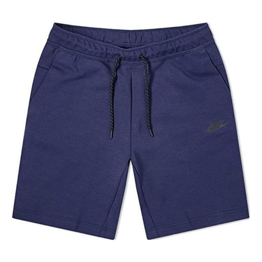 Nike Tech Fleece Shorts 'Midnight Navy' CU4503-410