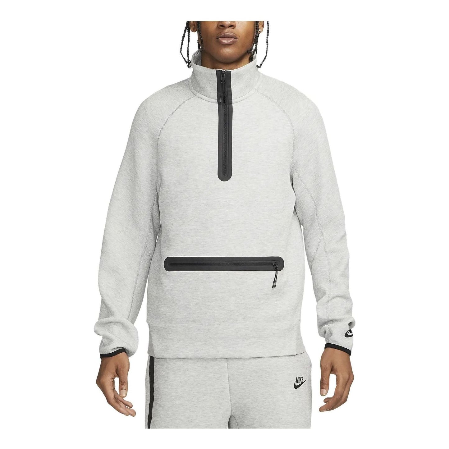 Nike Tech Fleece Half Zip Sweatshirt 'Grey' FB7999-063