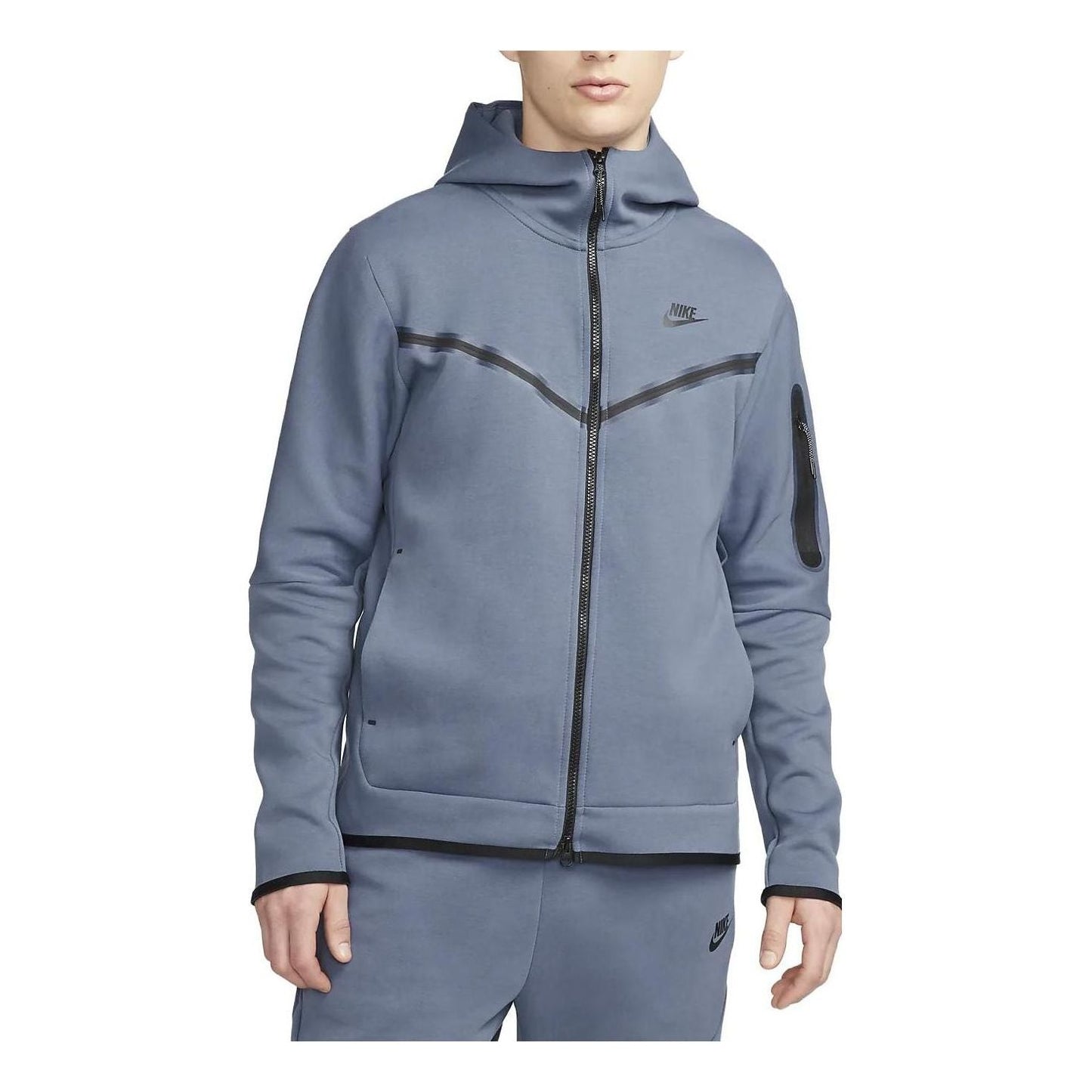 Nike Sportswear Tech Fleece Full-Zip Hoodie 'Blue Grey' CU4489-491