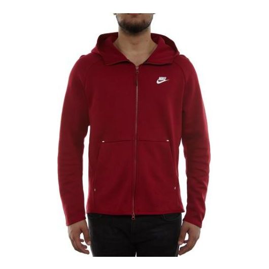 Nike Tech Fleece Full-zip Hoodie 'Red Crush' 928483-618