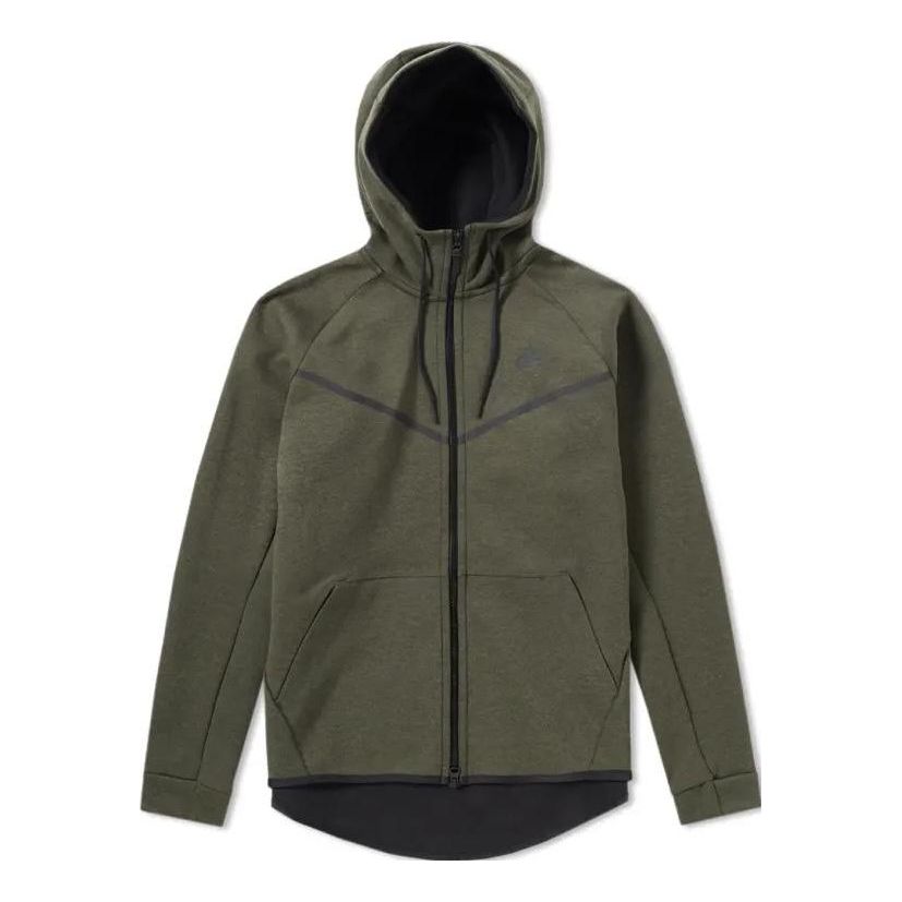 Nike Sportswear Tech Fleece Windrunner Full-Zip Hoodie 'SEQUOIA' 805144-355