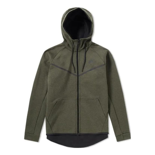 Nike Sportswear Tech Fleece Windrunner Full-Zip Hoodie 'SEQUOIA' 805144-355