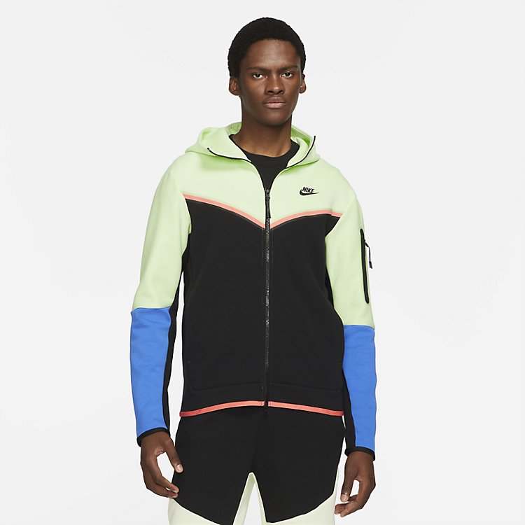 Nike Tech Fleece Full Zip Hoodie 'Lime Ice' CU4489-303