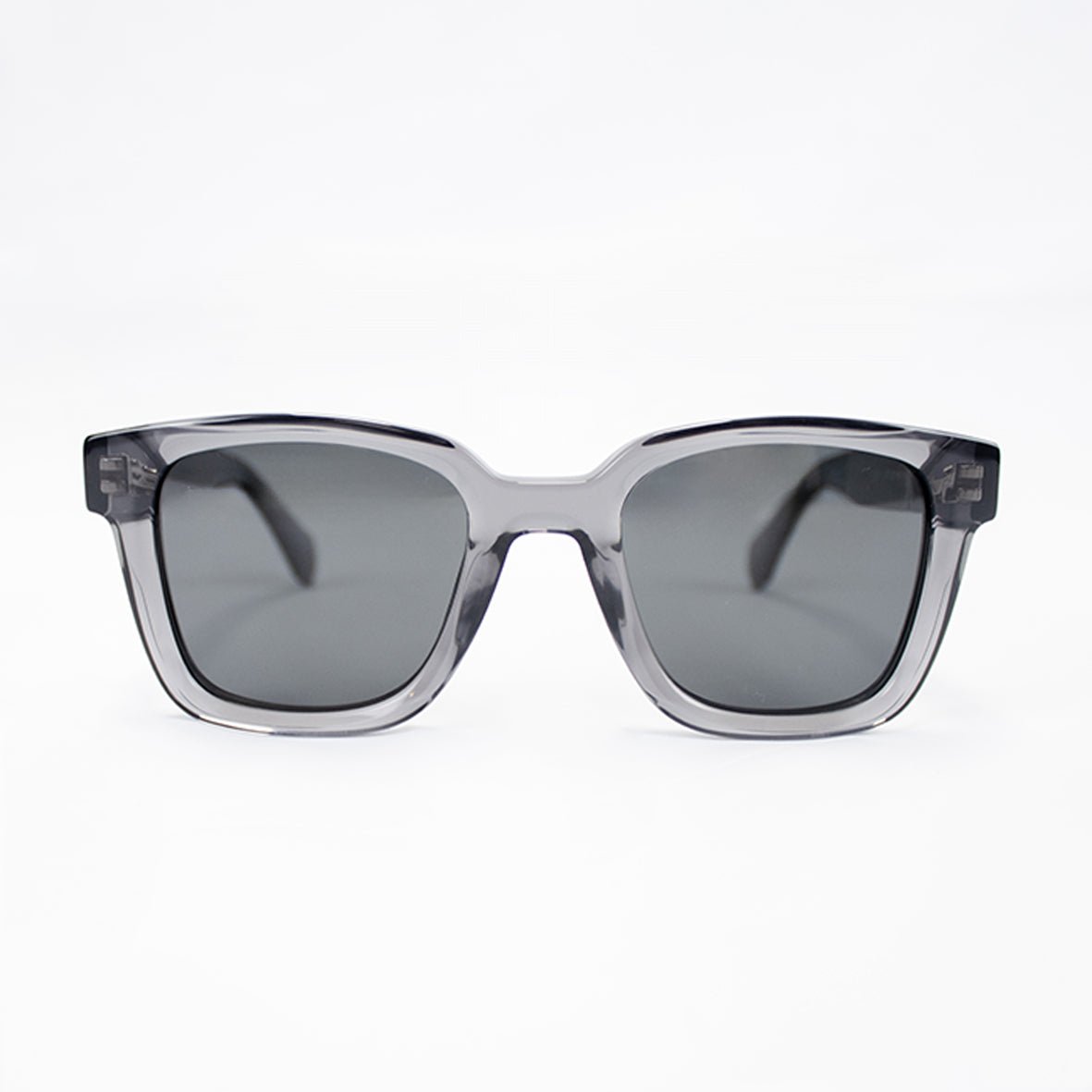 Old School Rectangle Sunnies-Grey