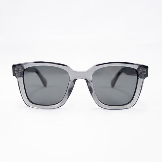 Old School Rectangle Sunnies-Grey