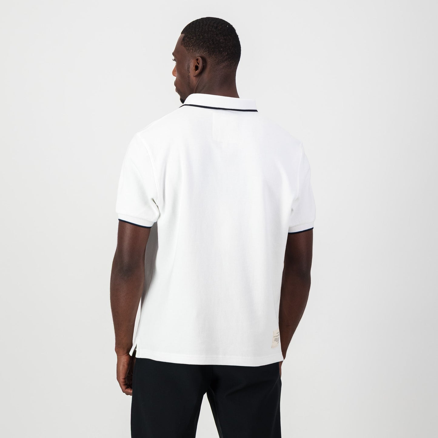 Orlando Pirates Tipped Polo-White