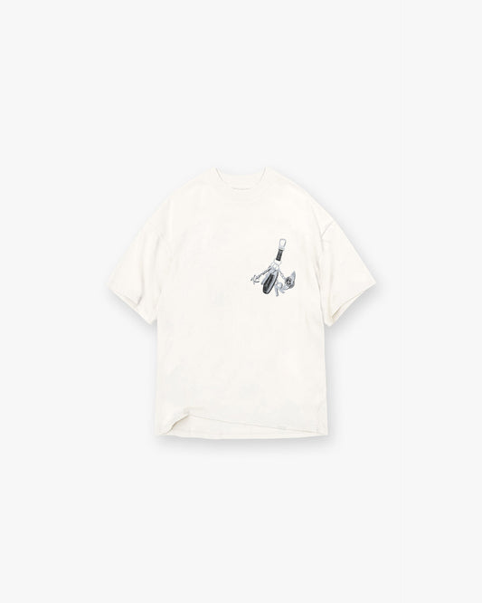 Keys To The Club T-Shirt - Flat White