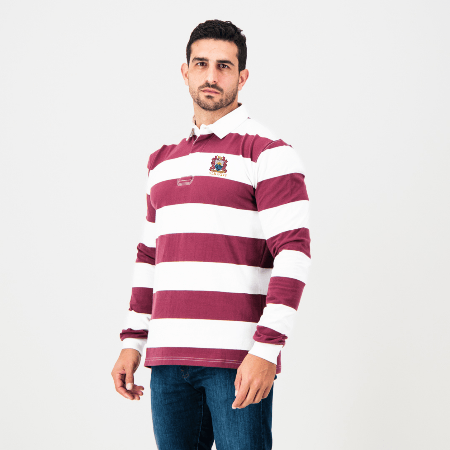 Schools Paul Roos LS Rugby Jersey-White