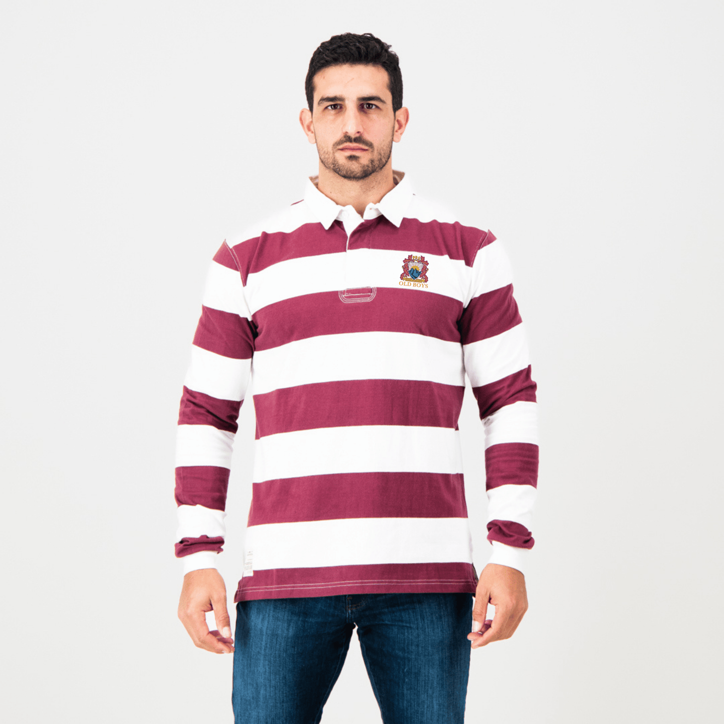 Schools Paul Roos LS Rugby Jersey-White