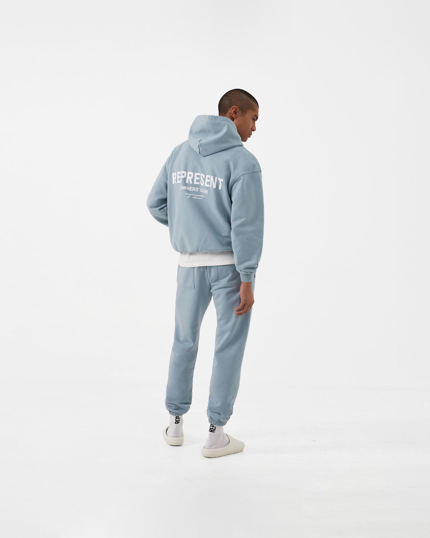 Represent Owners Club Hoodie - Powder Blue