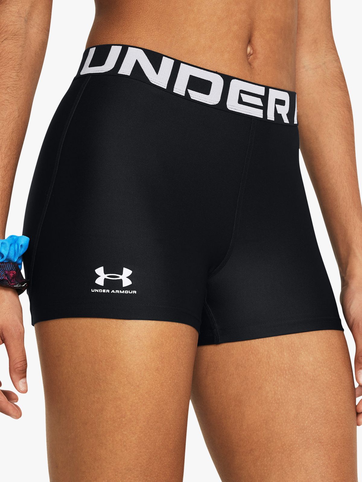 Under Armour Womens HeatGear Black Short Tights