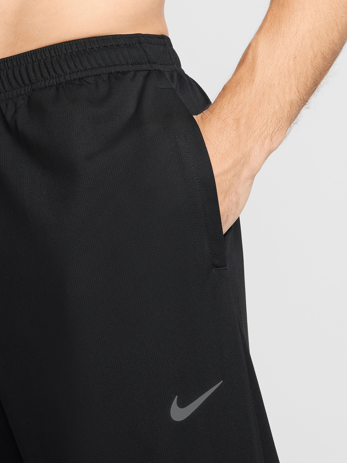 Nike Mens Challenger Dri-Fit Knit Black Pants