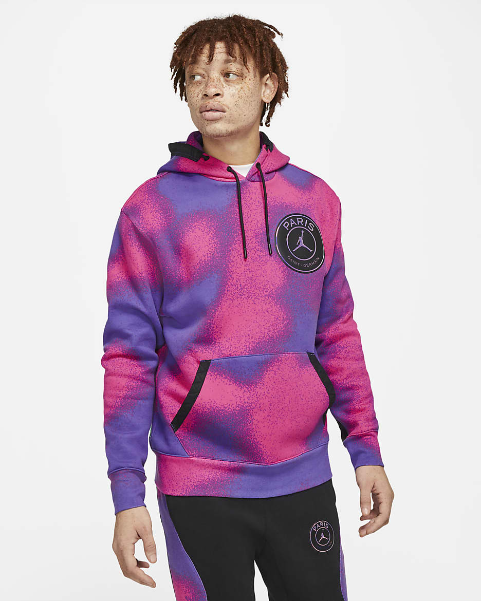 Paris Saint-Germain
Men's Printed Fleece Pullover Hoodie
