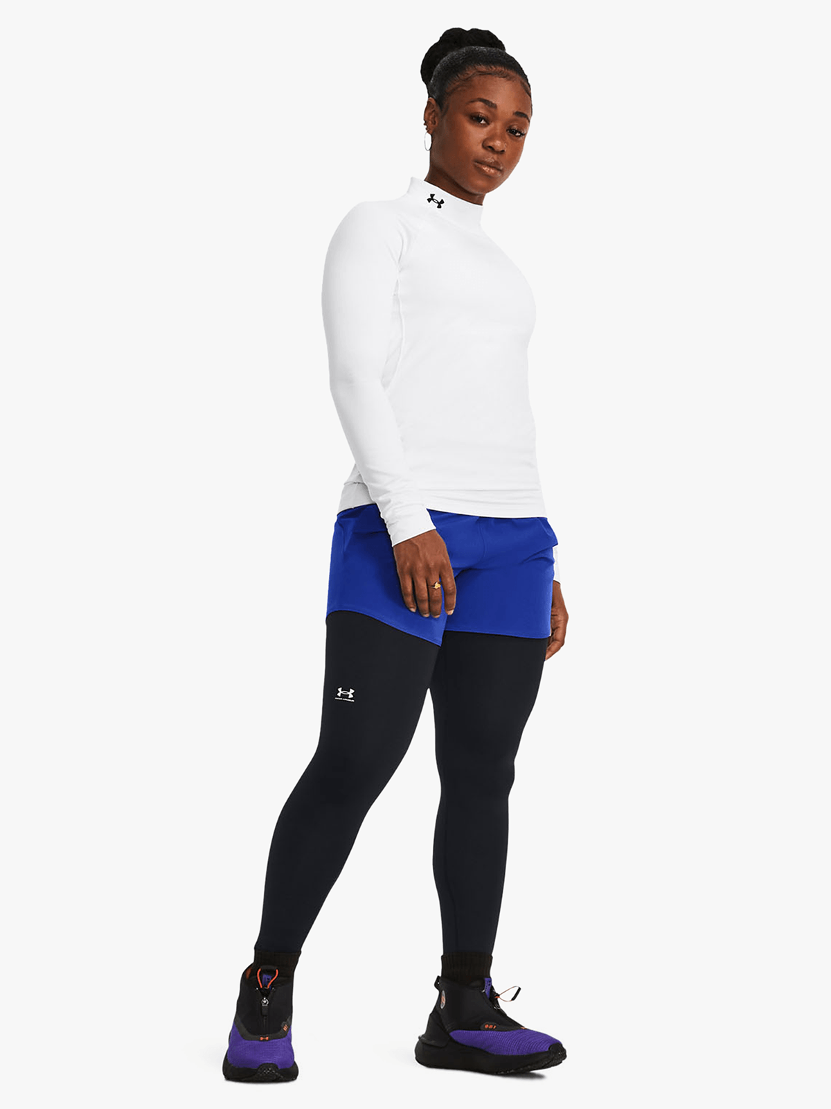 Under Armour Womens ColdGear® Authentic Black Leggings
