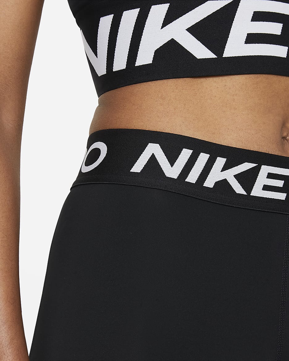 Nike Pro
Women's Mid-Rise Mesh-Panelled Leggings
