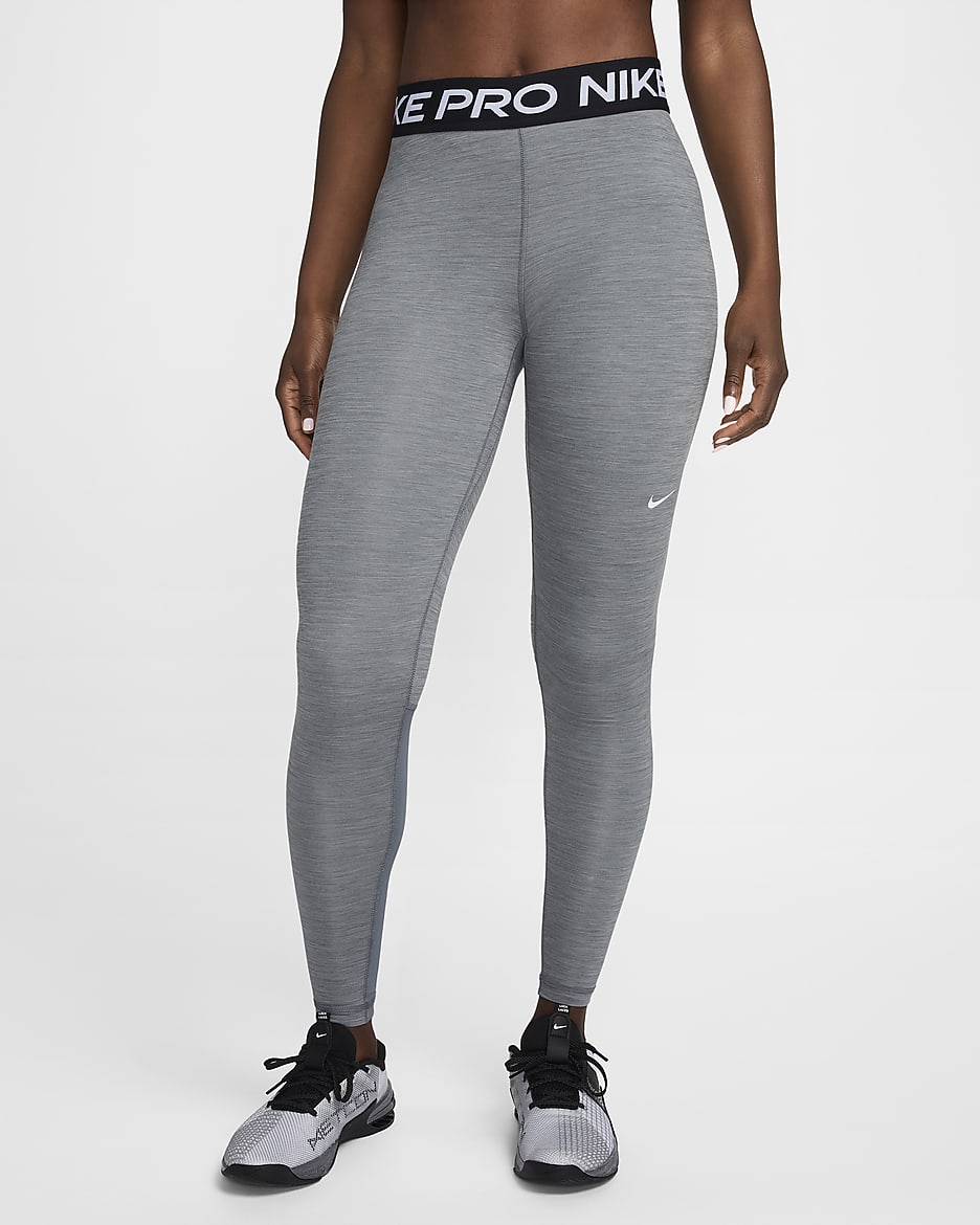 Nike Pro
Women's Mid-Rise Mesh-Panelled Leggings