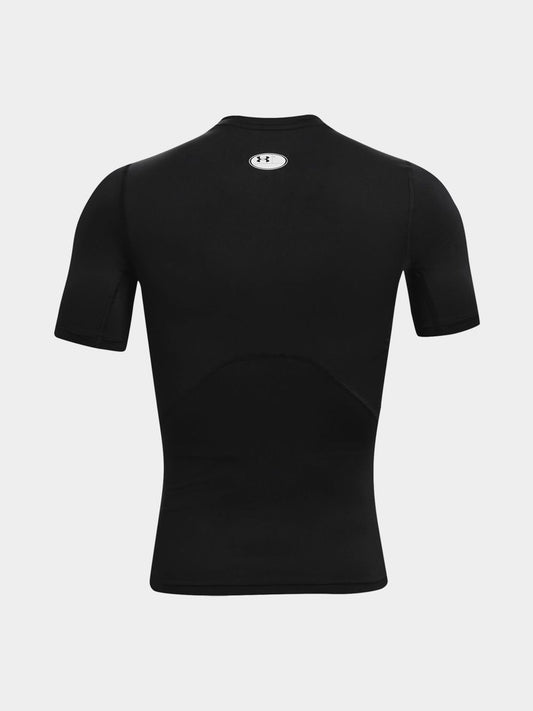 Under Armour Mens HeatGear Base Black Short Sleeve Top