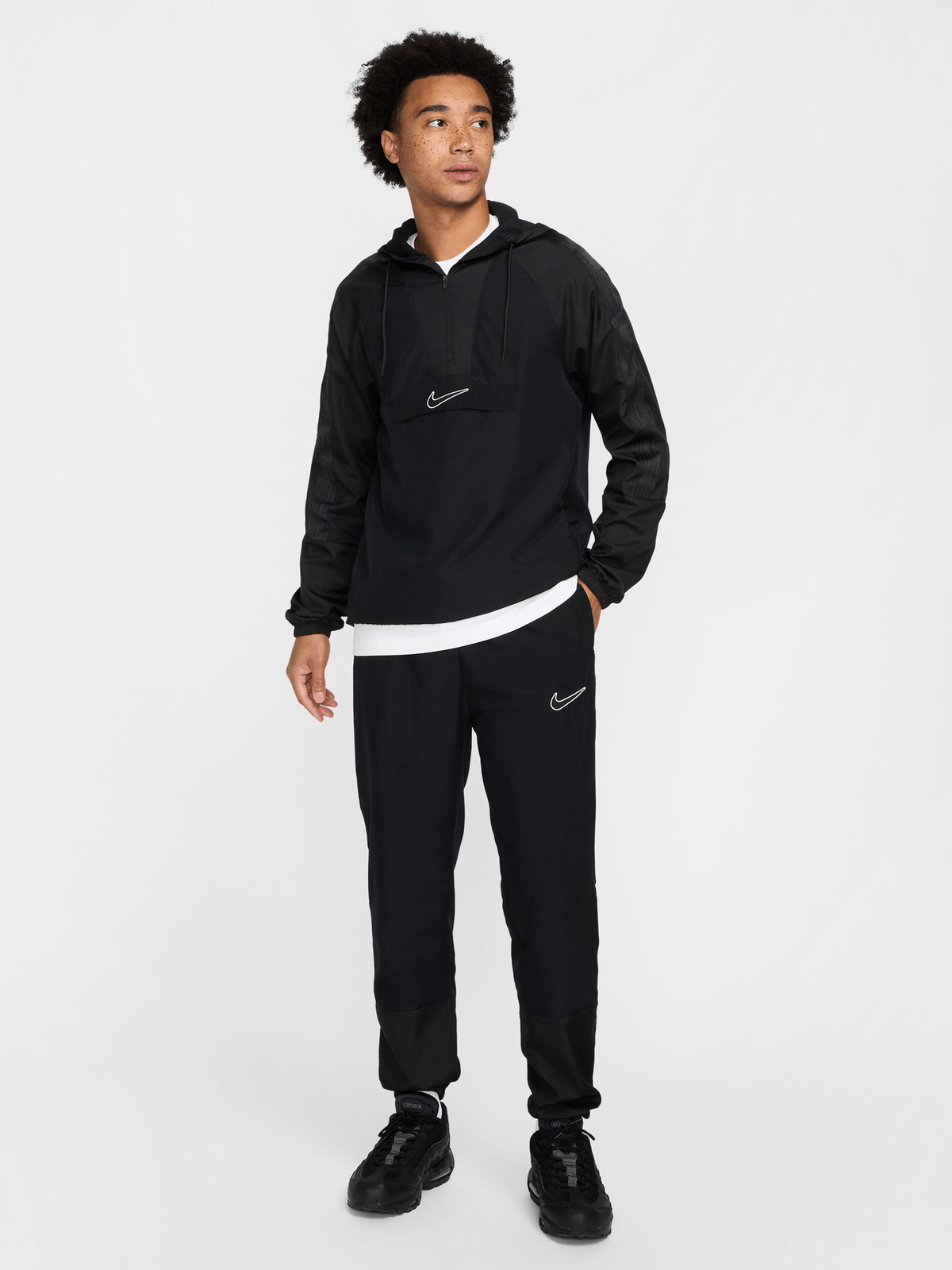 Nike Mens Academy Repel Black Soccer Pants