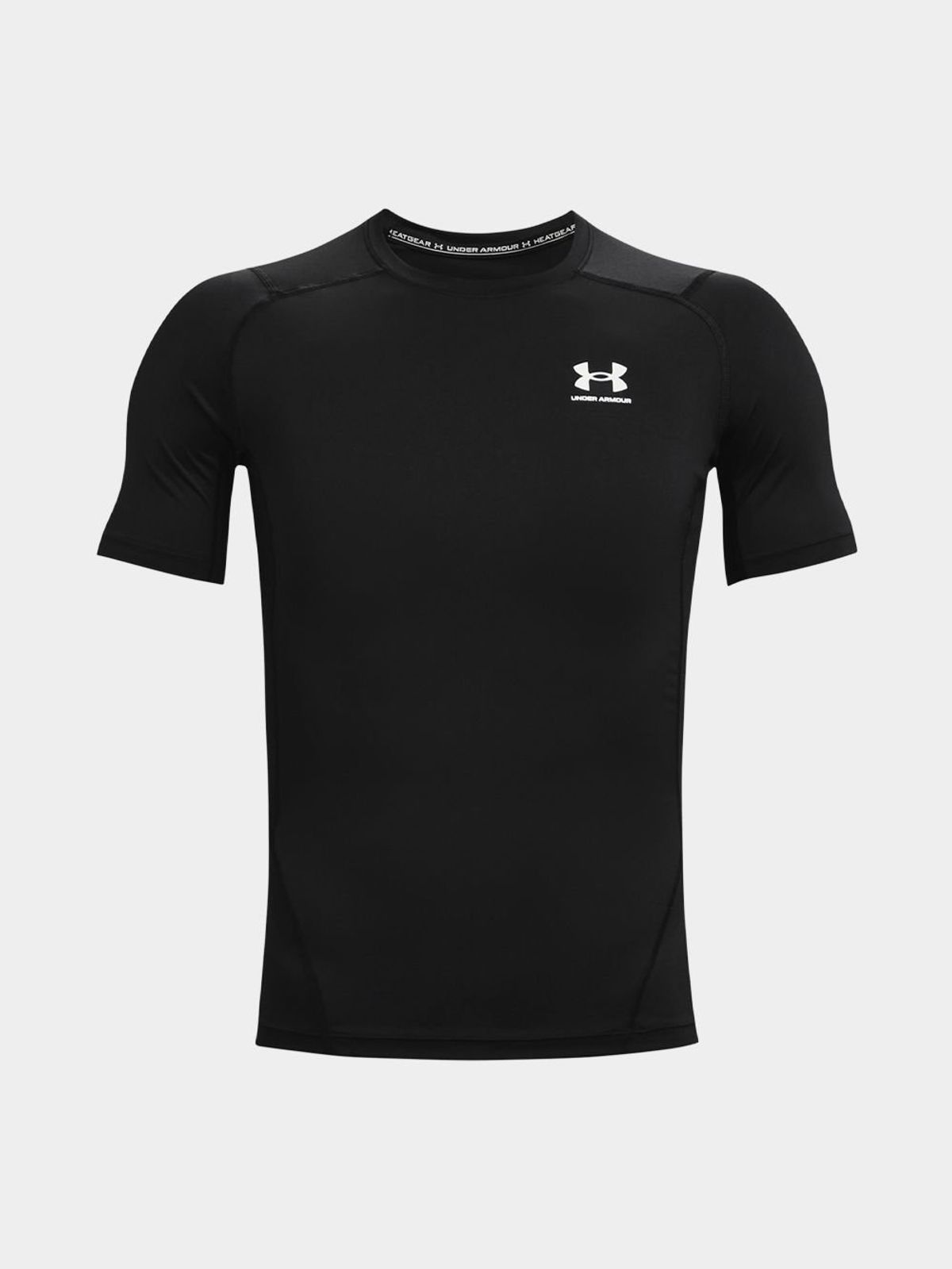 Under Armour Mens HeatGear Base Black Short Sleeve Top