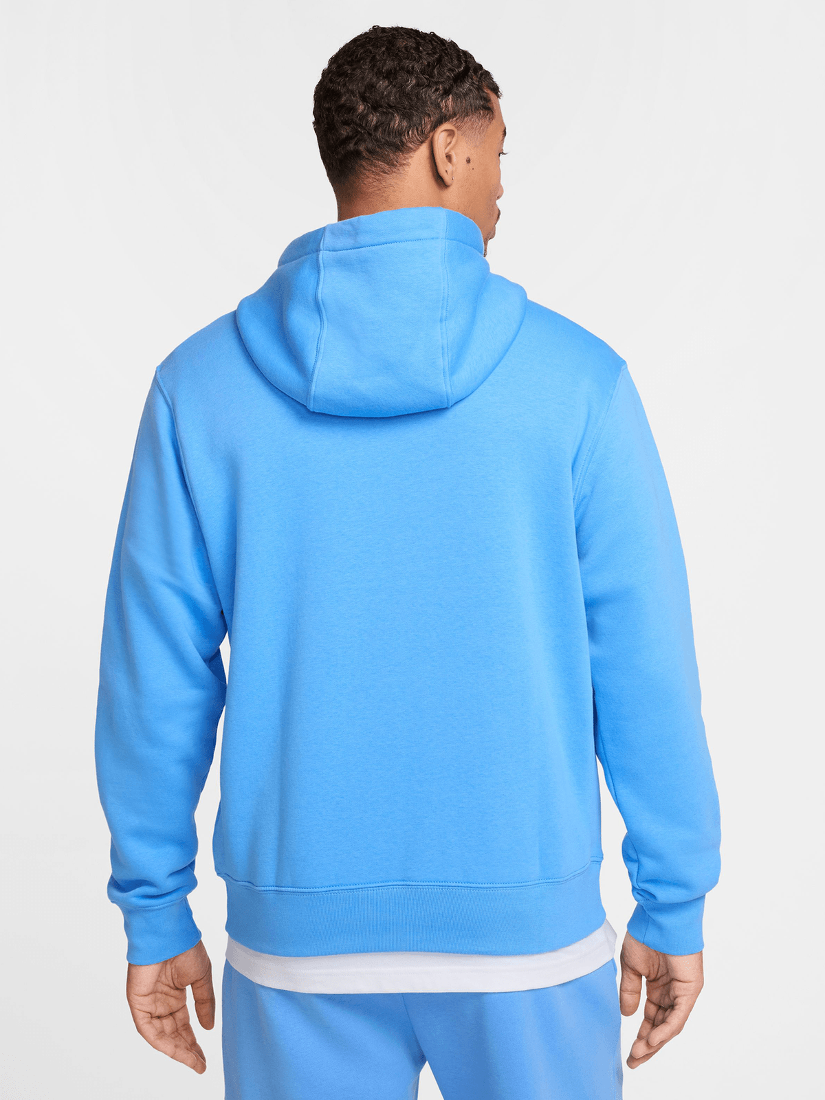 Nike Mens Sportswear Club Fleece University Blue Hoodie