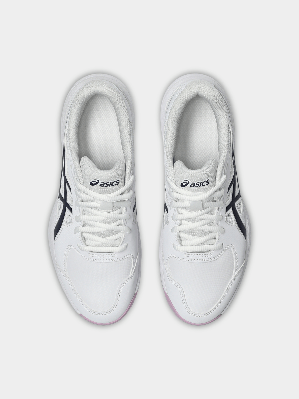 Womens Asics Court Slide 4 White/Indigo Fog Court Shoes