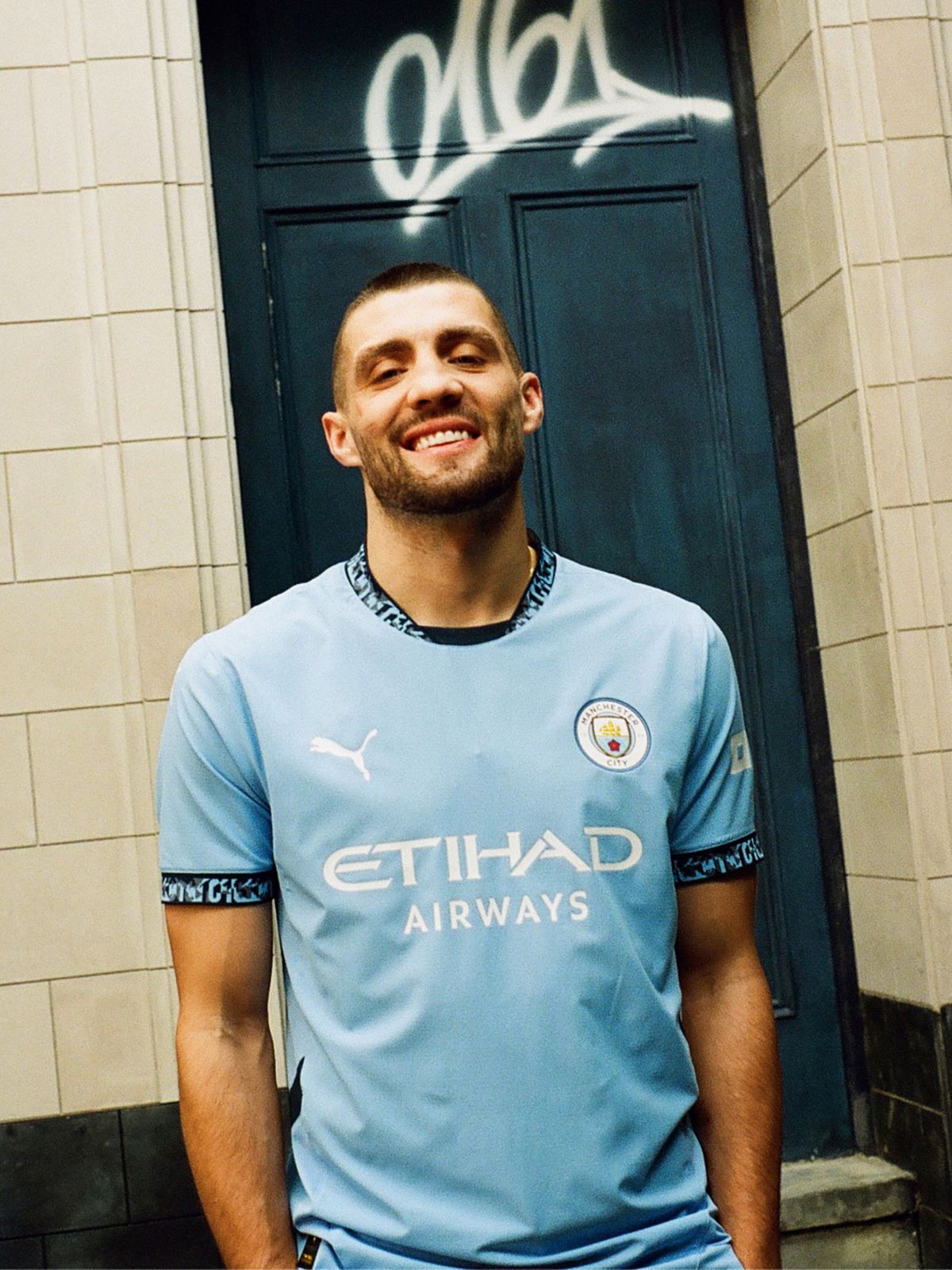 Mens Puma Manchester City Home 24/25 Stadium Jersey