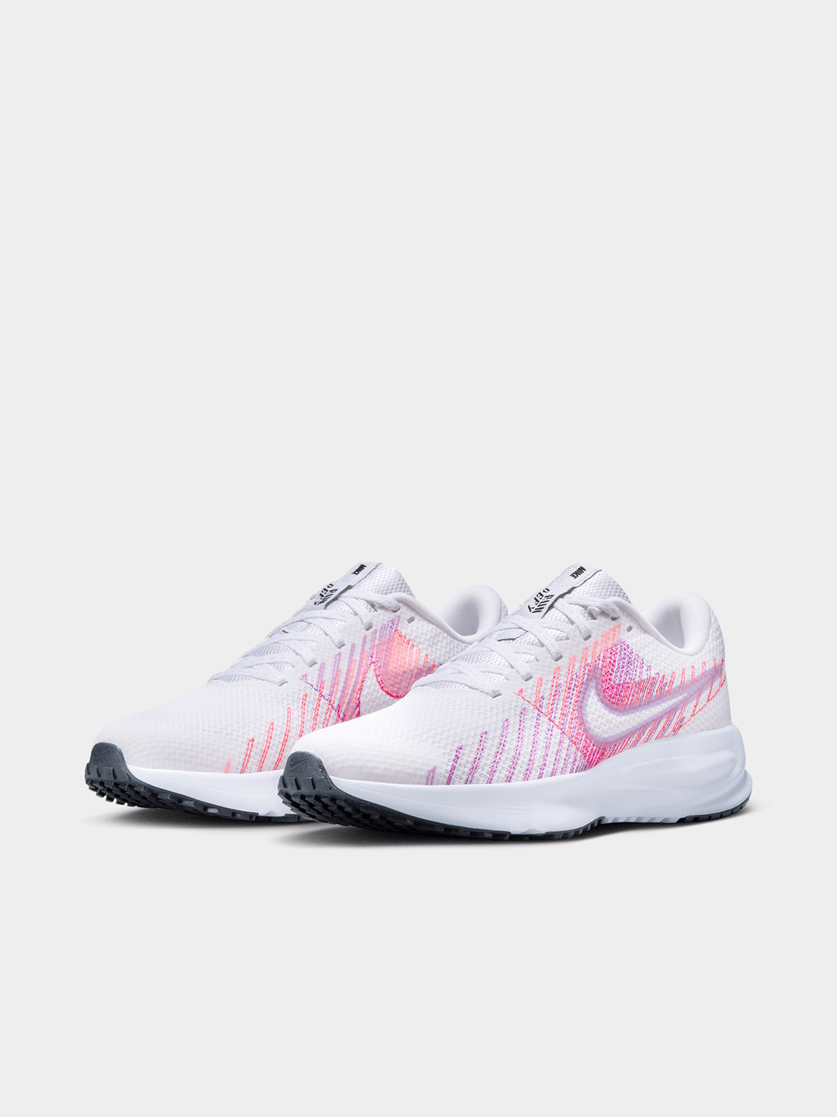 Nike Womens Run Defy White/Hydrangeas Running Shoes
