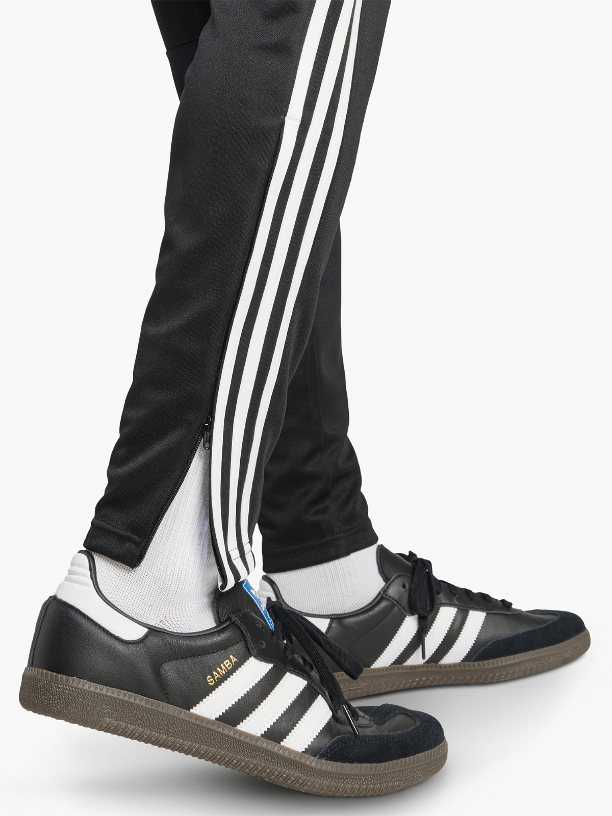 adidas Mens Tiro Essentials Black/White Pants