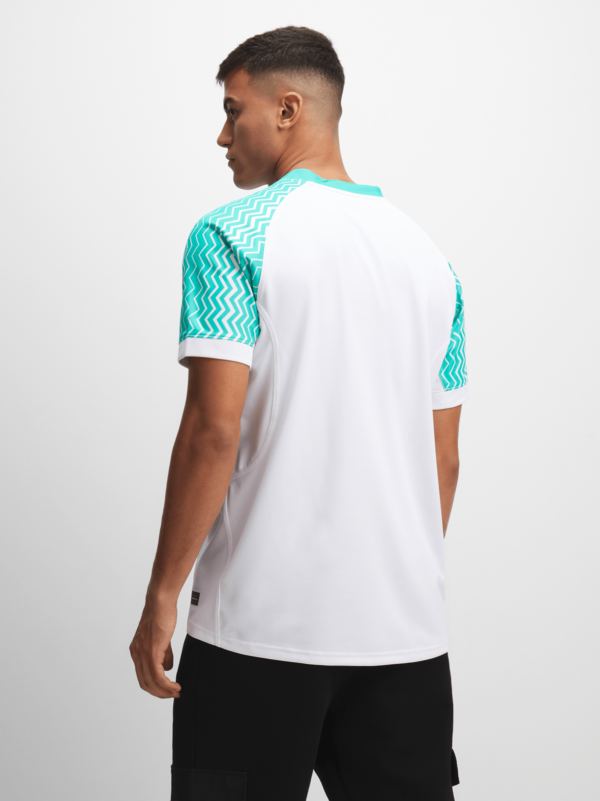 Nike Mens Springbok 7's White Away Stadium Jersey 2024