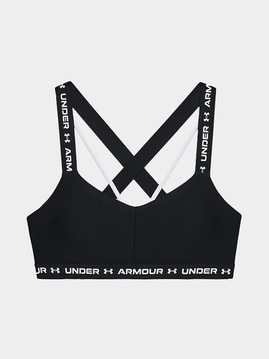 Under Armour Crossback Low Impact Black Sports Bra