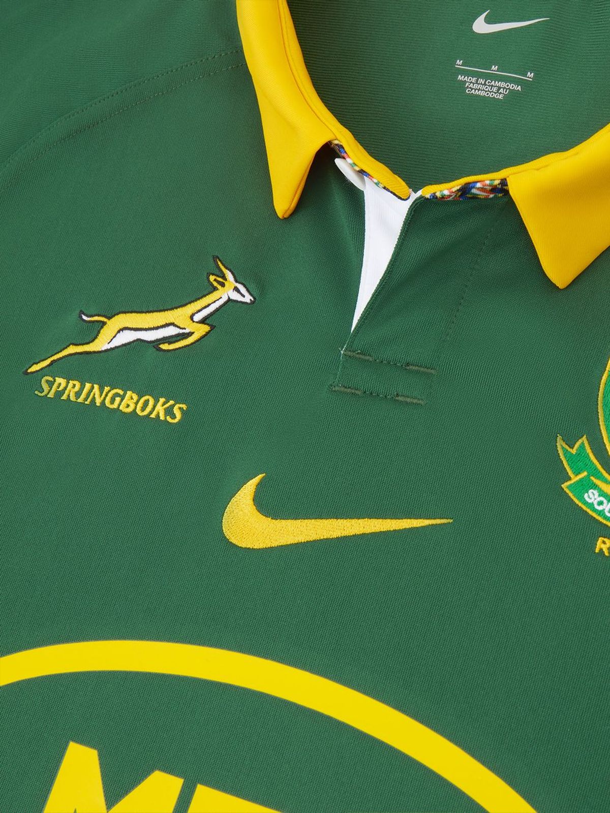 Mens Nike Springboks Stadium Home Jersey