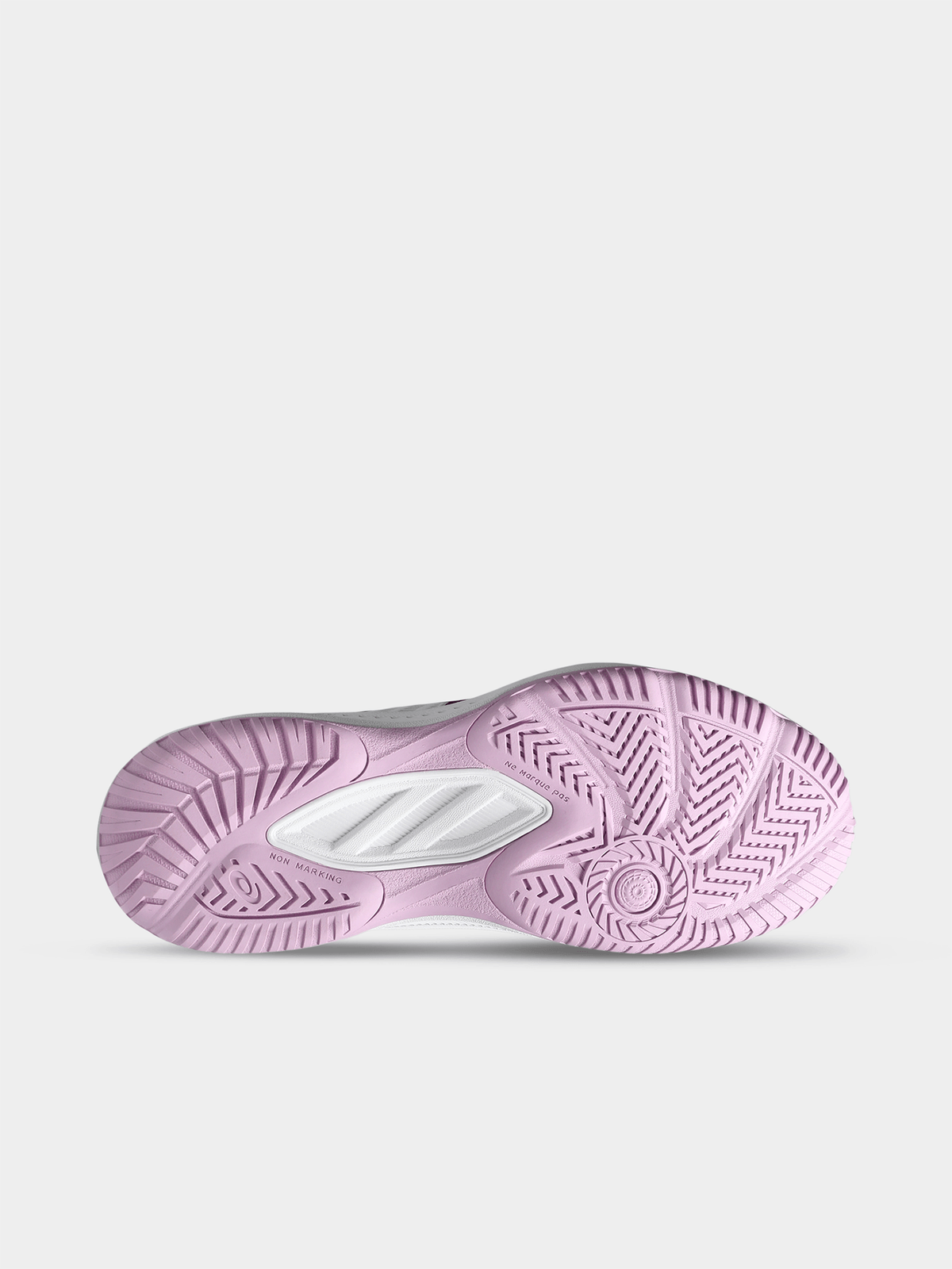 Womens Asics Court Slide 4 White/Indigo Fog Court Shoes