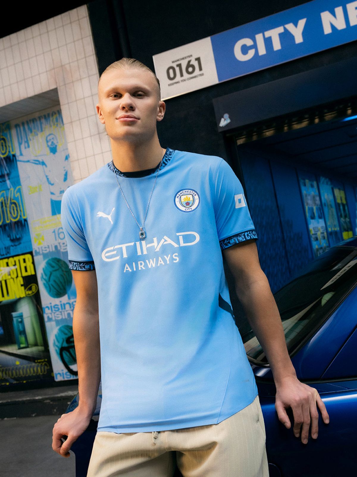 Mens Puma Manchester City Home 24/25 Stadium Jersey