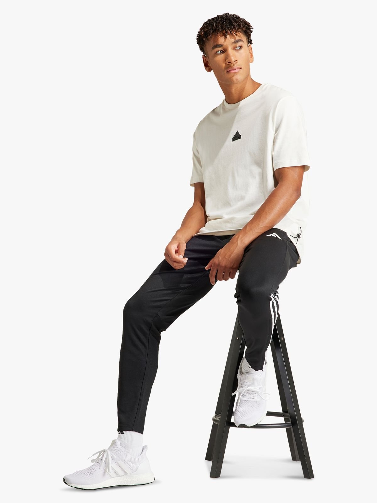 adidas Mens Aeroready Sereno Black Pants