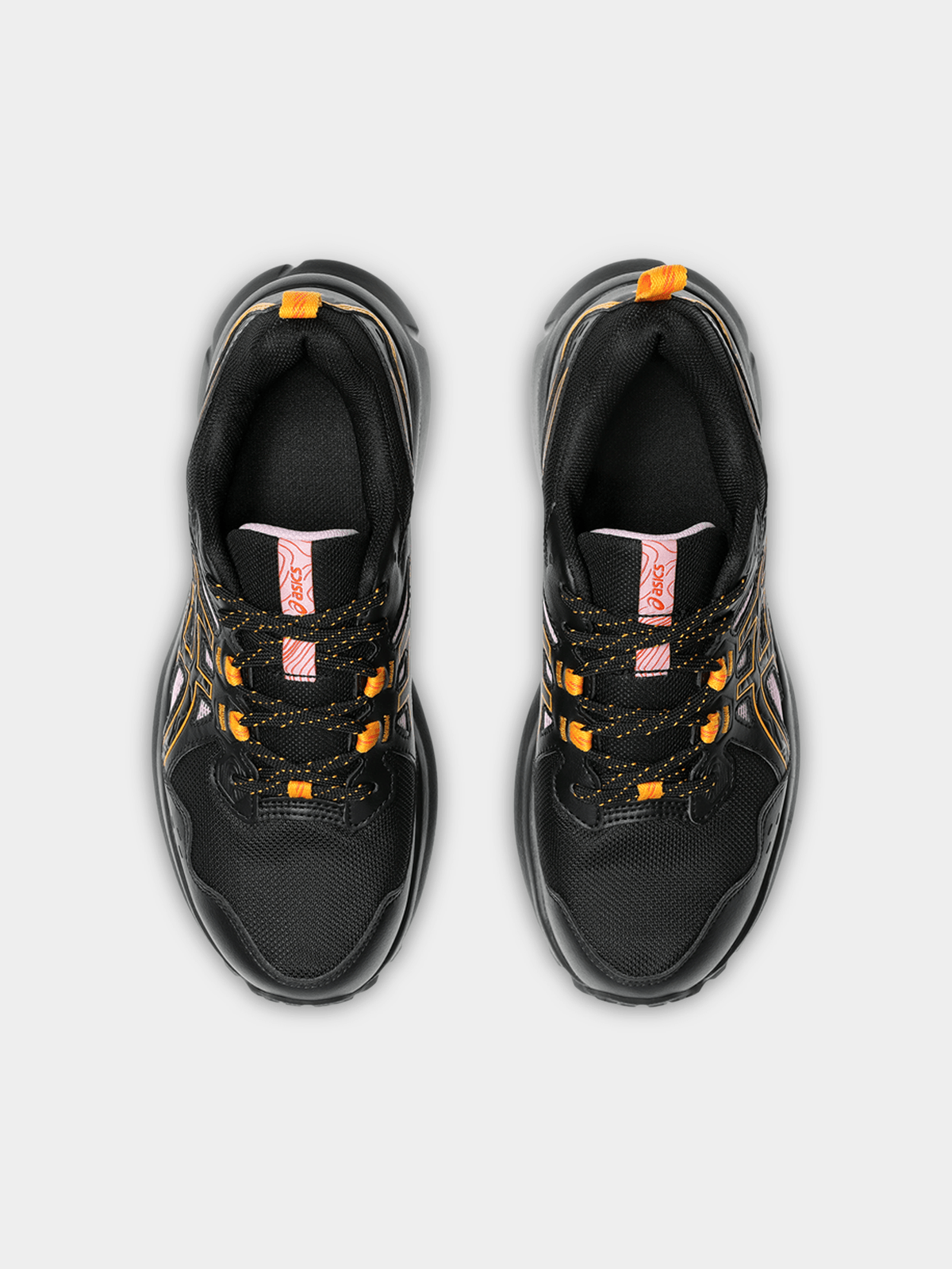 Womens Asics Trail Scout 3 Black/Light Trail Running Shoes